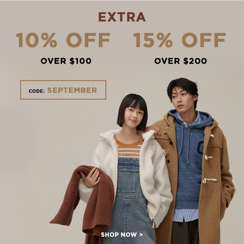 New Season Sale up to 15% Off