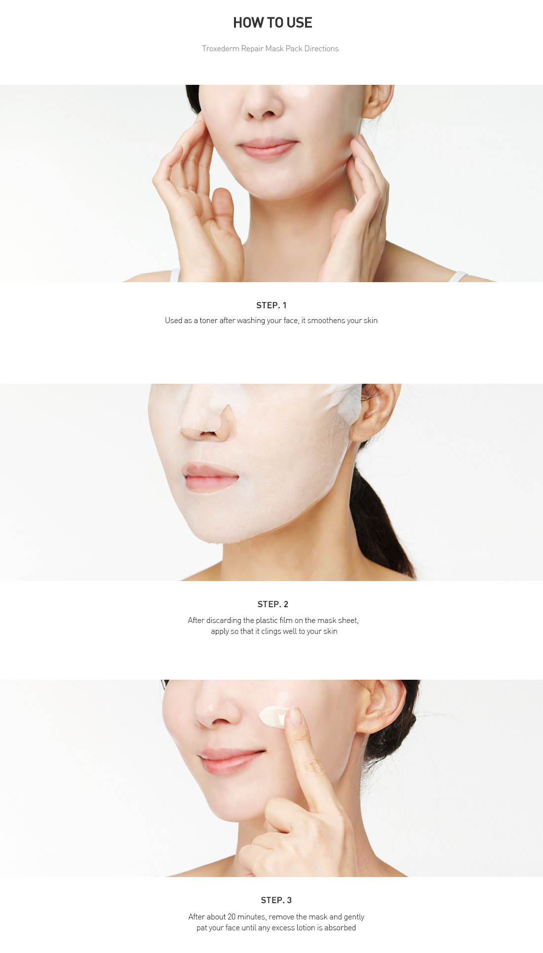 Troxederm Repair Mask Pack | KOODING