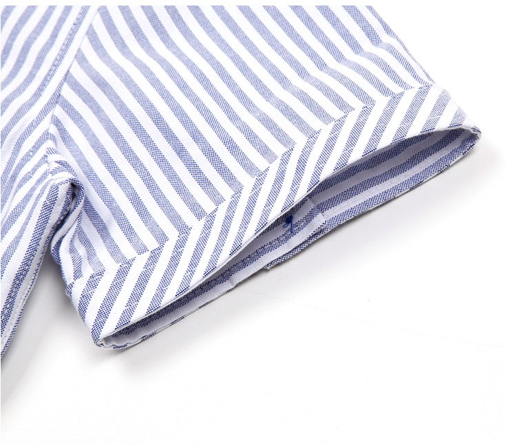 KSM Pastel Striped Short Sleeve Shirt | Striped for Men | KOODING