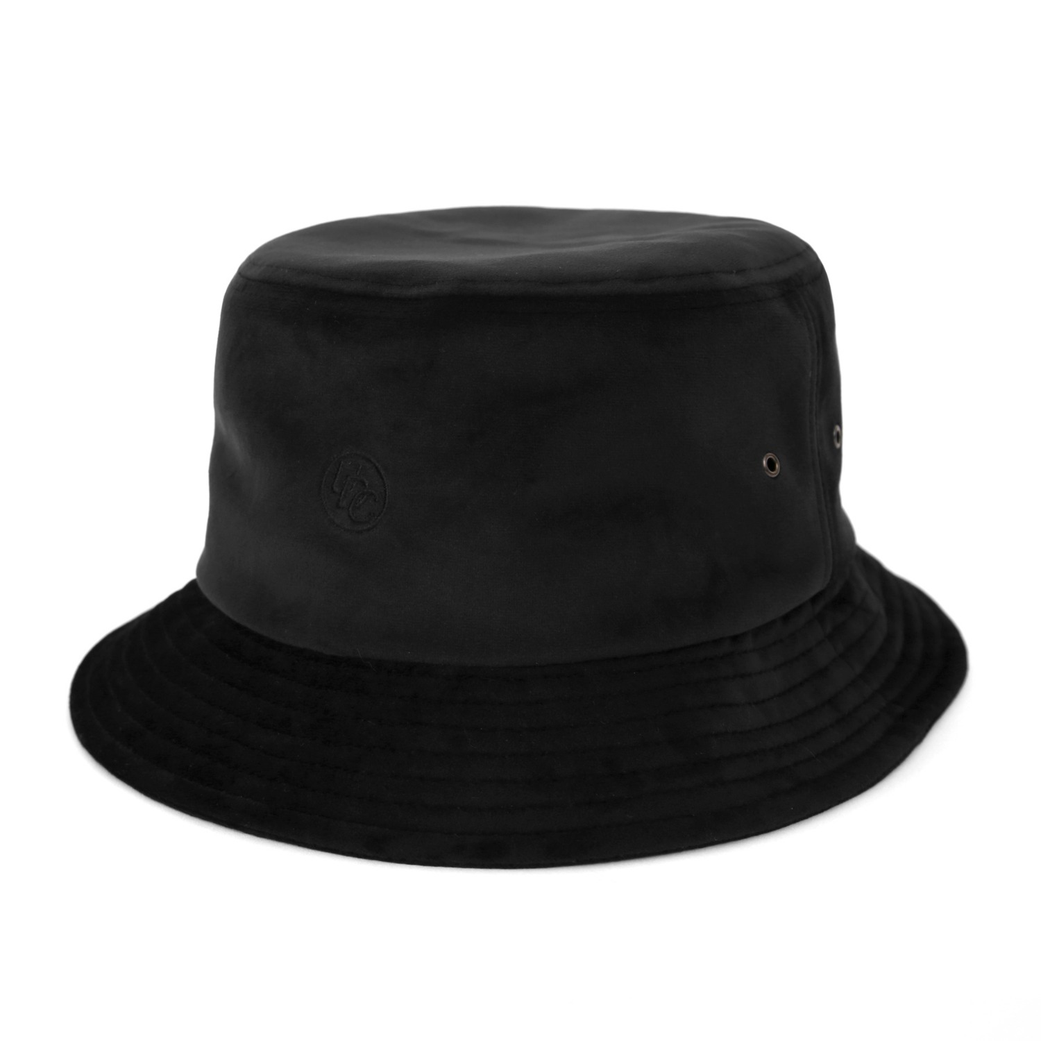 UNDERCONTROL Square Bucket Union Udc Black Velvet | Hats for Men | KOODING
