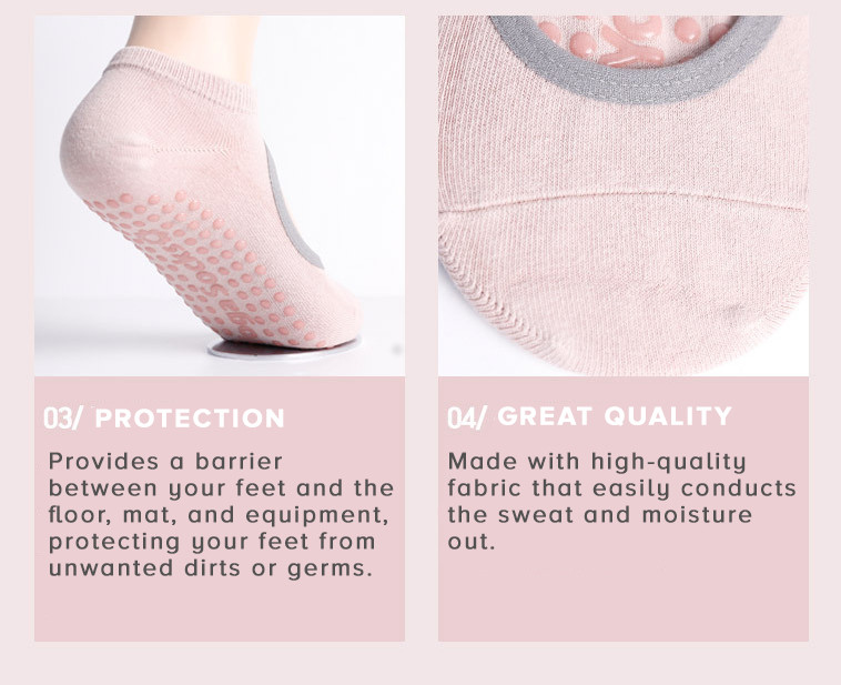 Closed Toe Yoga & Pilates Socks | KOODING