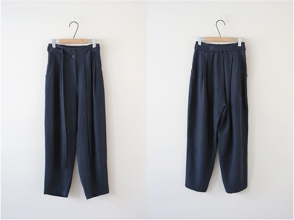 BTS Style | LEESLE Unisex Hanbok Chosun Pants Bio Blue | KOODING