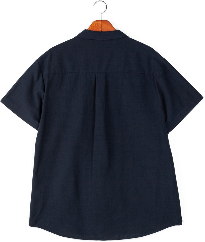 STYLEMAN Unit Open Collar Linen Shirt | Casual Shirts for Men | KOODING