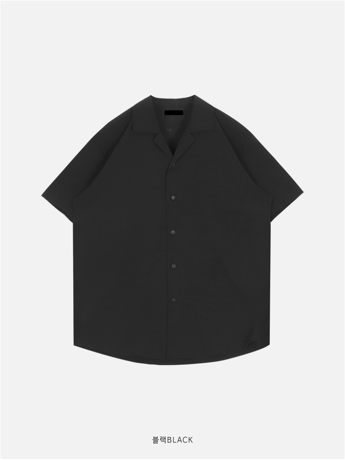 FLYDAY Feel Open Collar Short Sleeve Shirt | Casual Shirts for Men ...