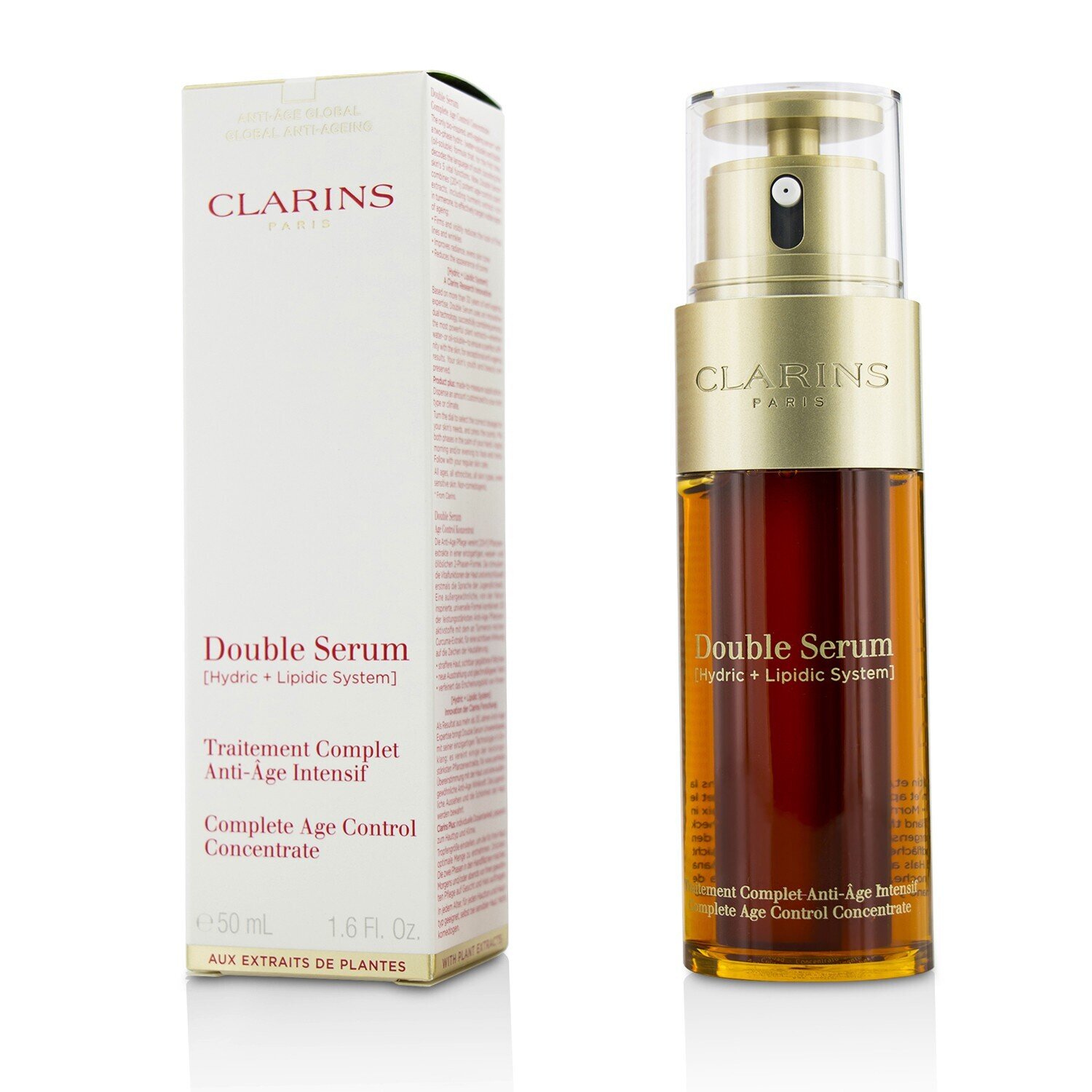 Double serum. Double Serum 50 мл. Кларанс Дабл серум. Кларанс Double Serum. Сыворотка Clarins Double Serum 50 мл.