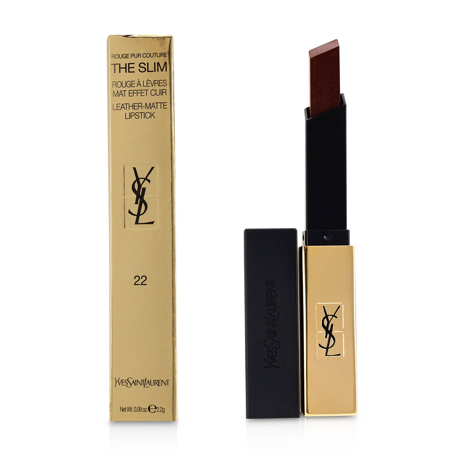 ysl 22 ironic burgundy