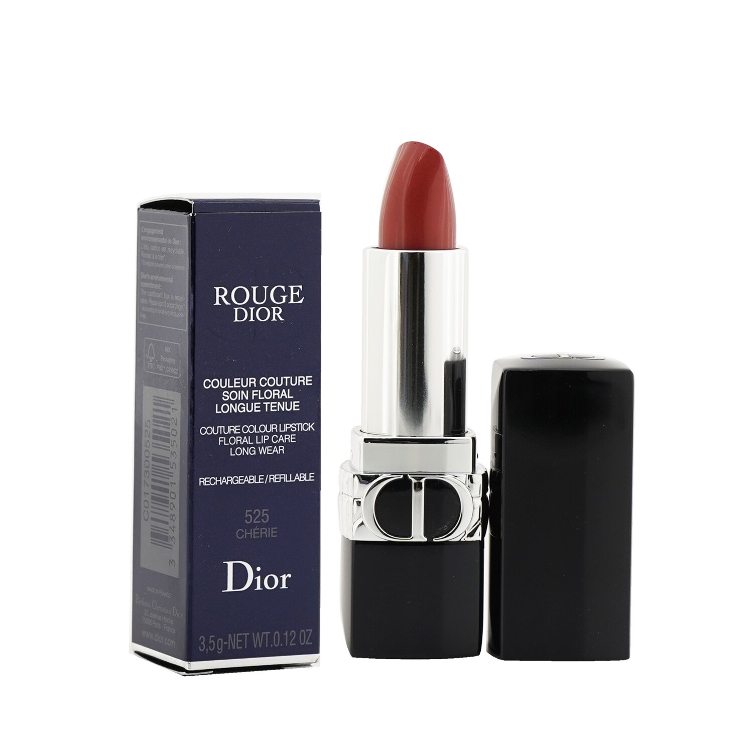 Christian Dior Rouge Dior Couture Colour Refillable Lipstick - # 525 ...