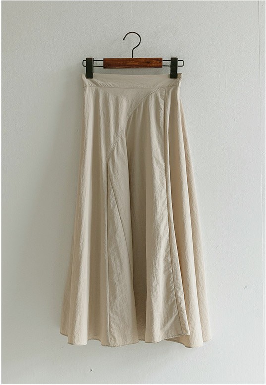 JUSTONE Root Windbreak Flared Skirt | A-Line for Women | KOODING