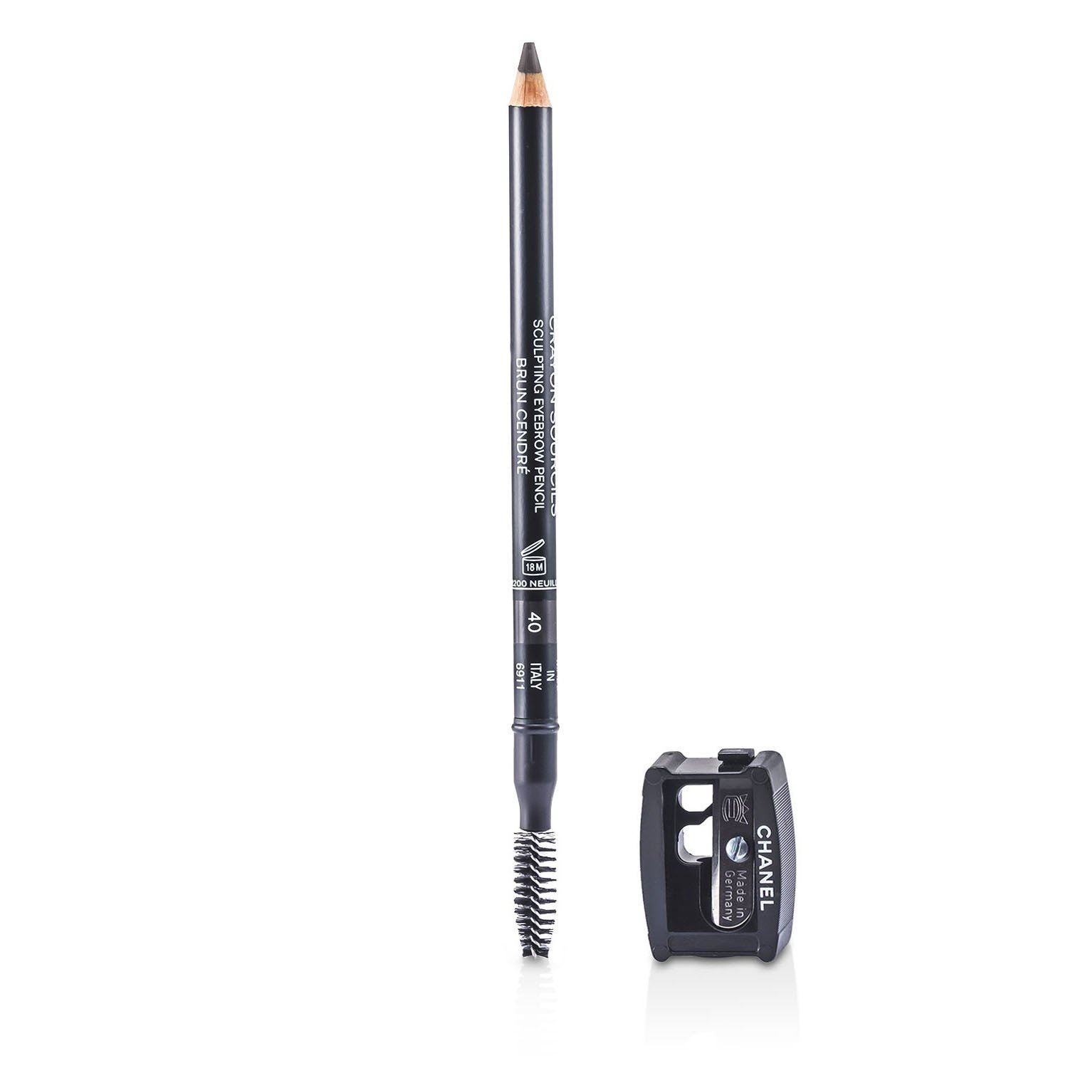  Chanel Crayon Sourcils Sculpting Eyebrow Pencil # 60 Noir  Cendre 1G/0.03Oz : Eyebrow Makeup : Beauty & Personal Care