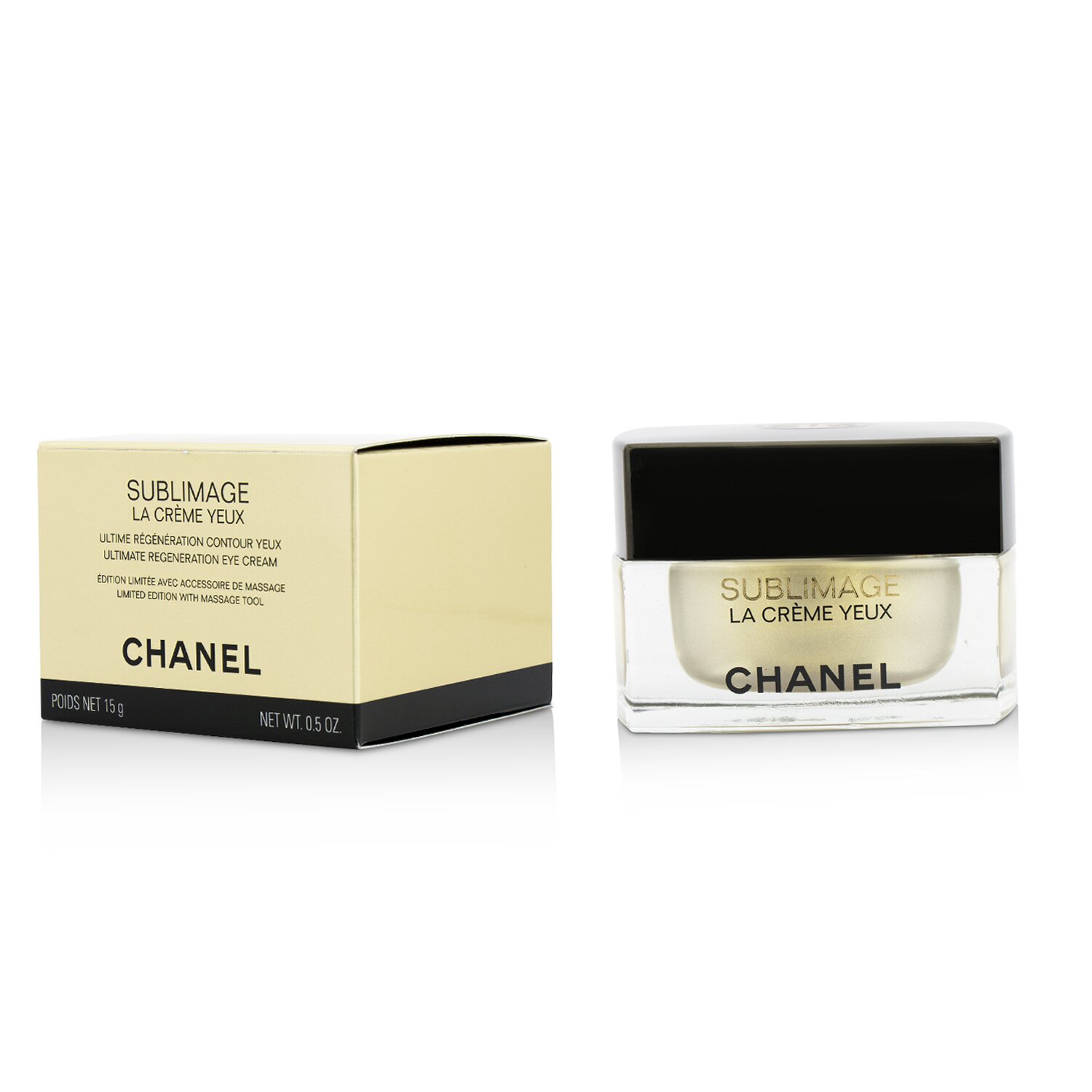 Sublimage La Creme Yeux Ultimate Regeneration Eye Cream Chanel 0.5 oz Cream  Unisex