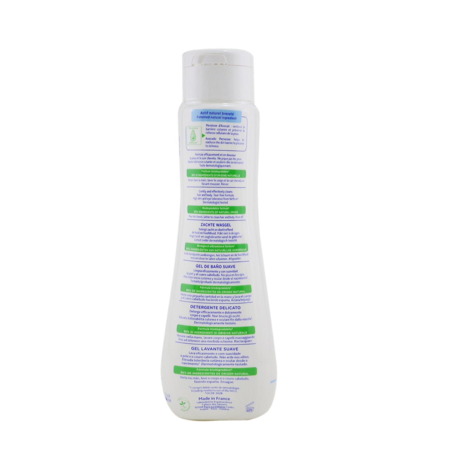 Mustela Gel 2 in 1 Detergente Corpo e Capelli 200 ml 