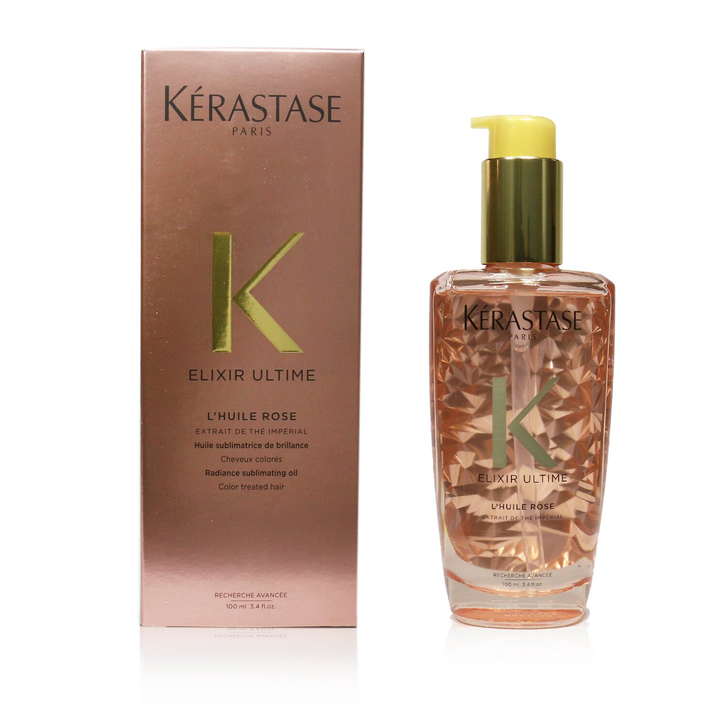 Kerastase Elixir Ultime Rose Radiance Sublimating Oil (Color Treated Hair) | KOODING