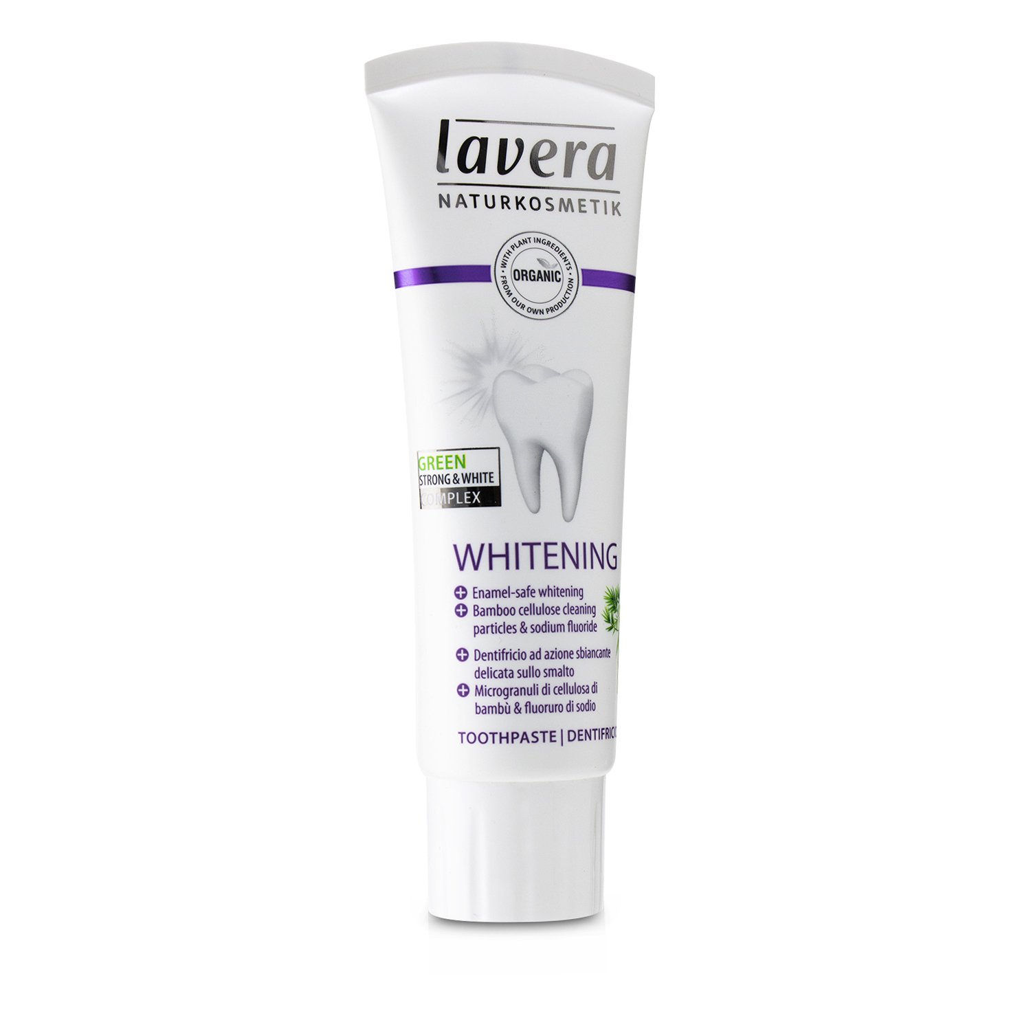 Lavera Toothpaste (Whitening) With Bamboo Cellulose Cleaning