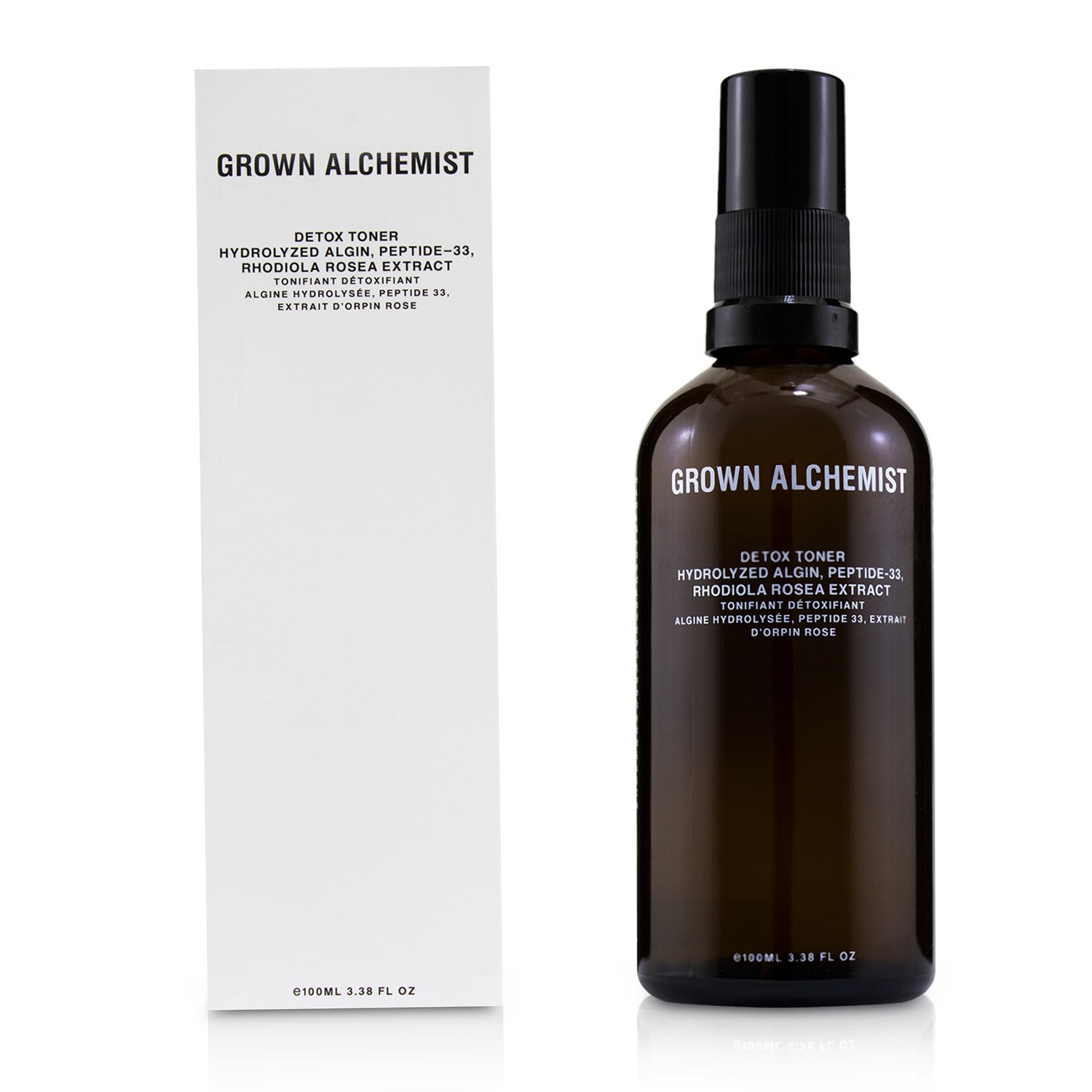Grown Alchemist Detox Toner Hydrolyzed Algin, Peptide33 & Rhodiola