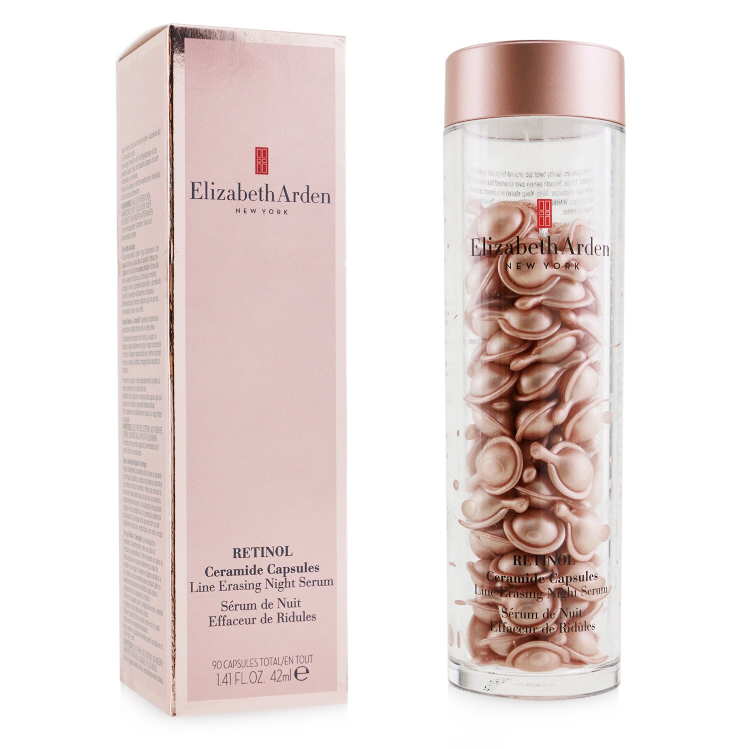 Elizabeth Arden France  Retinol Ceramide Capsules Sérum de Nuit Effaceur  de Ridules