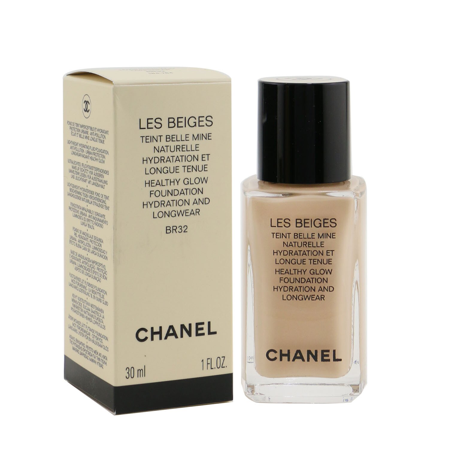  Les Beiges Healthy Glow Foundation - BR32 by Chanel for Women  - 1 oz Foundation : Beauty & Personal Care