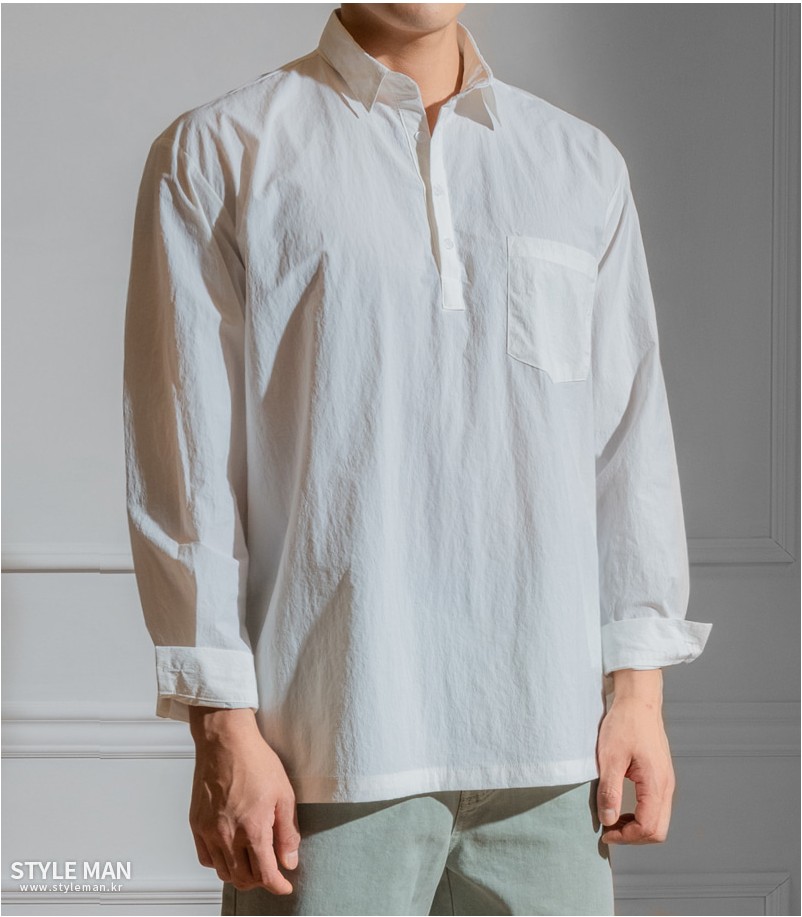 STYLEMAN Side Button Shirt | Casual Shirts for Men | KOODING