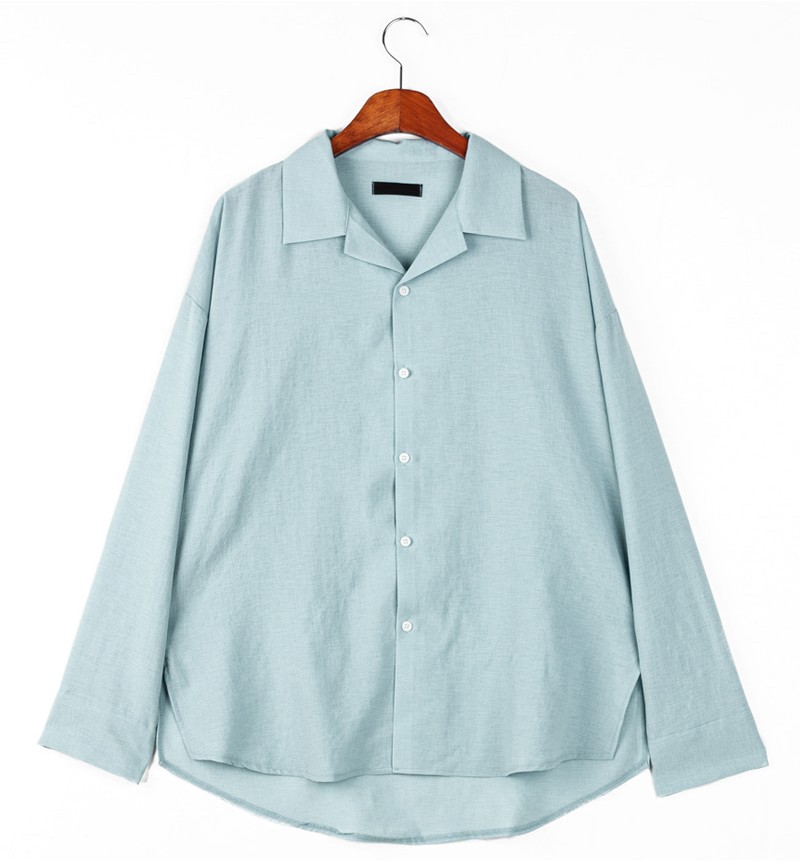 STYLEMAN Heaven Oversized Open Linen Shirt | Casual Shirts for Men ...