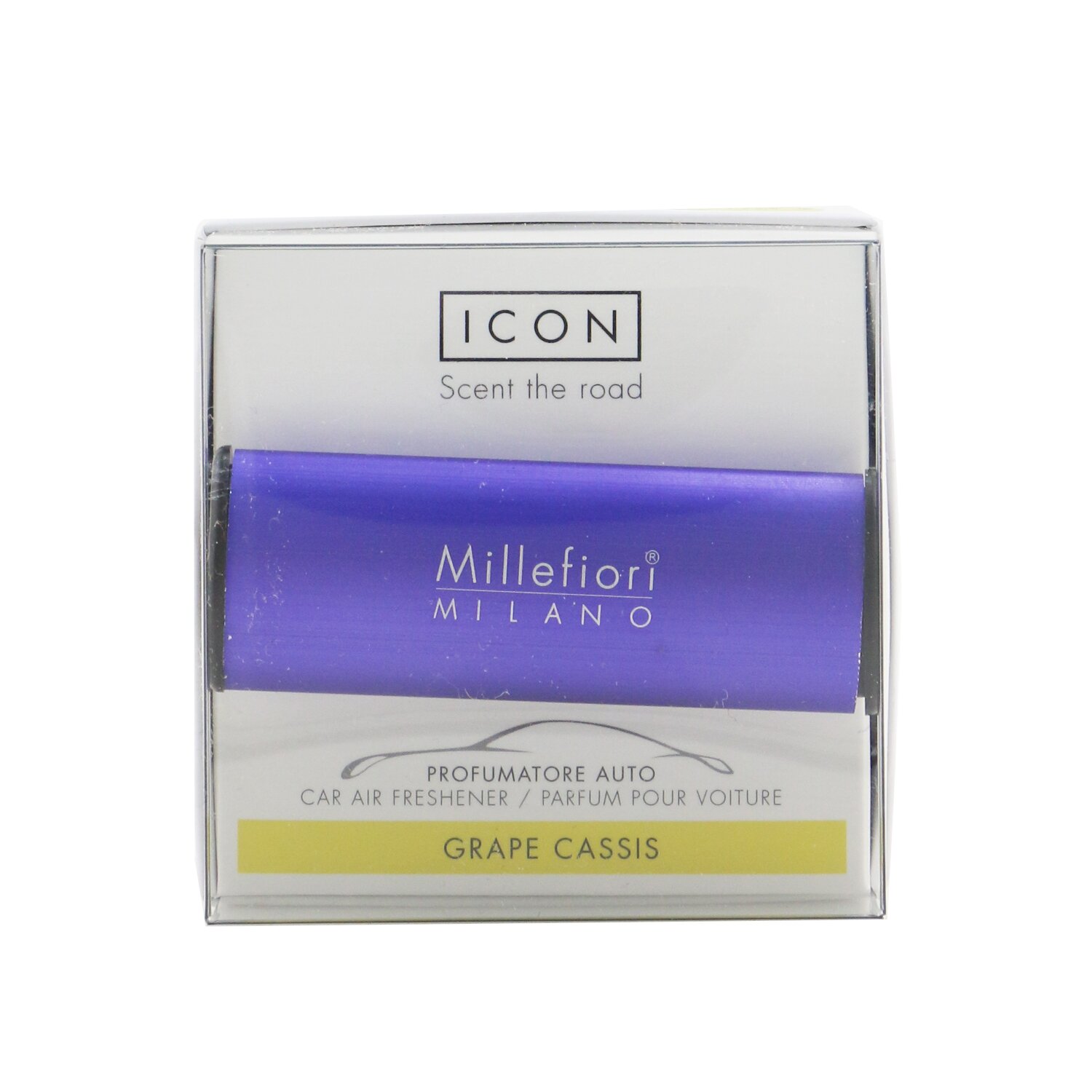 Millefiori Milano Icon Car Air Freshener Blue Classic Legni & Spezie - Profumo  auto