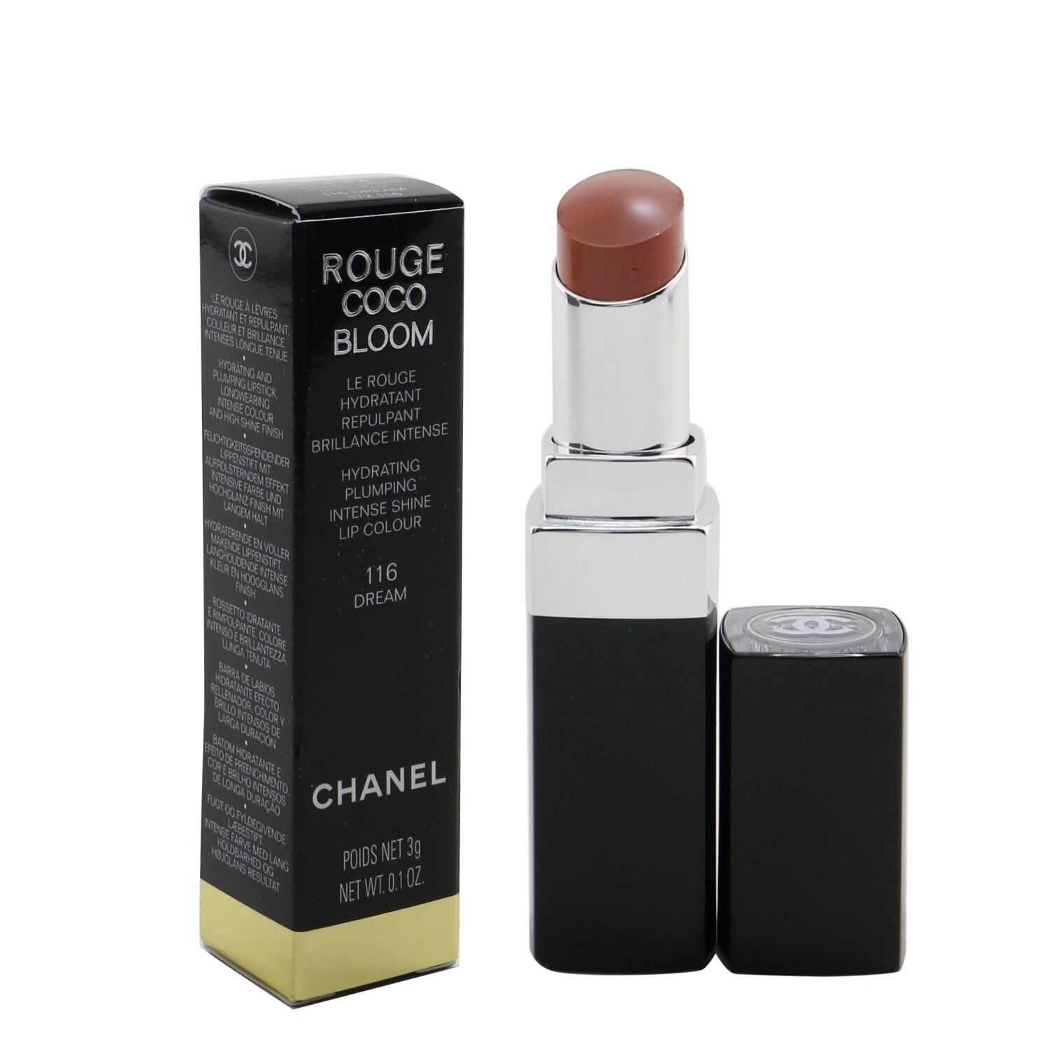 Chanel Rouge Coco Bloom Hydrating Plumping Intense Shine Lip Colour - 116 Dream
