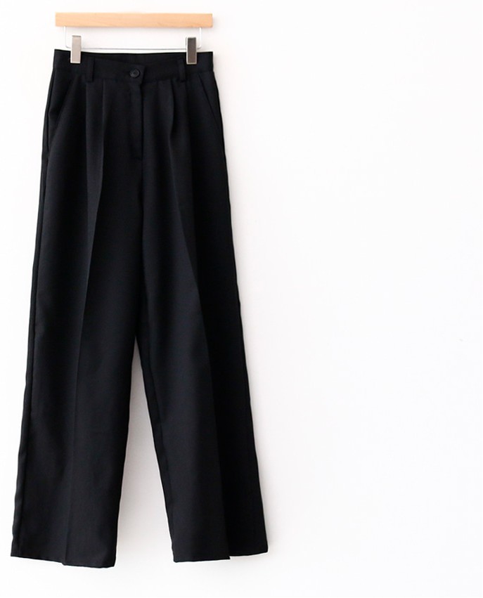 Envy Look Popo Wide Line Pants | Straight for Women | KOODING