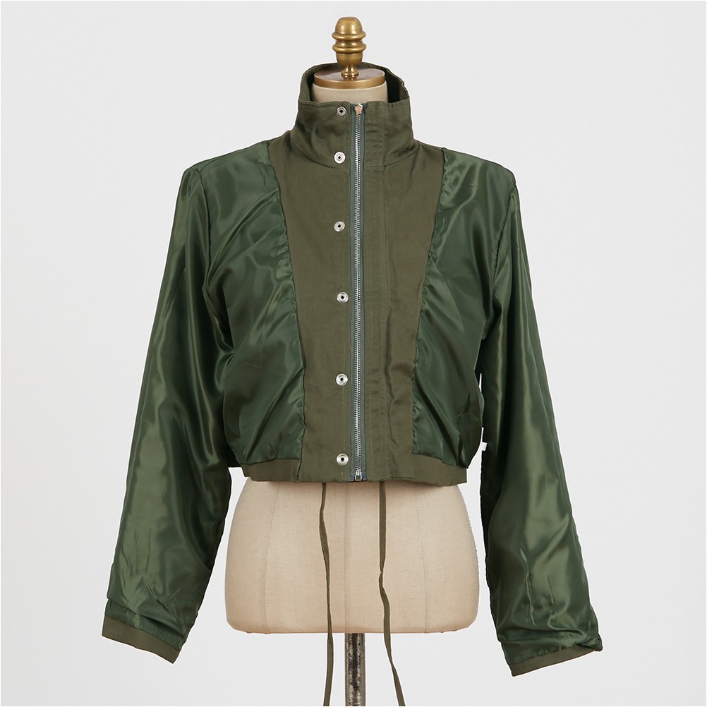 DABAGIRL Carl Buckle Short Military Jacket | Military for Women 