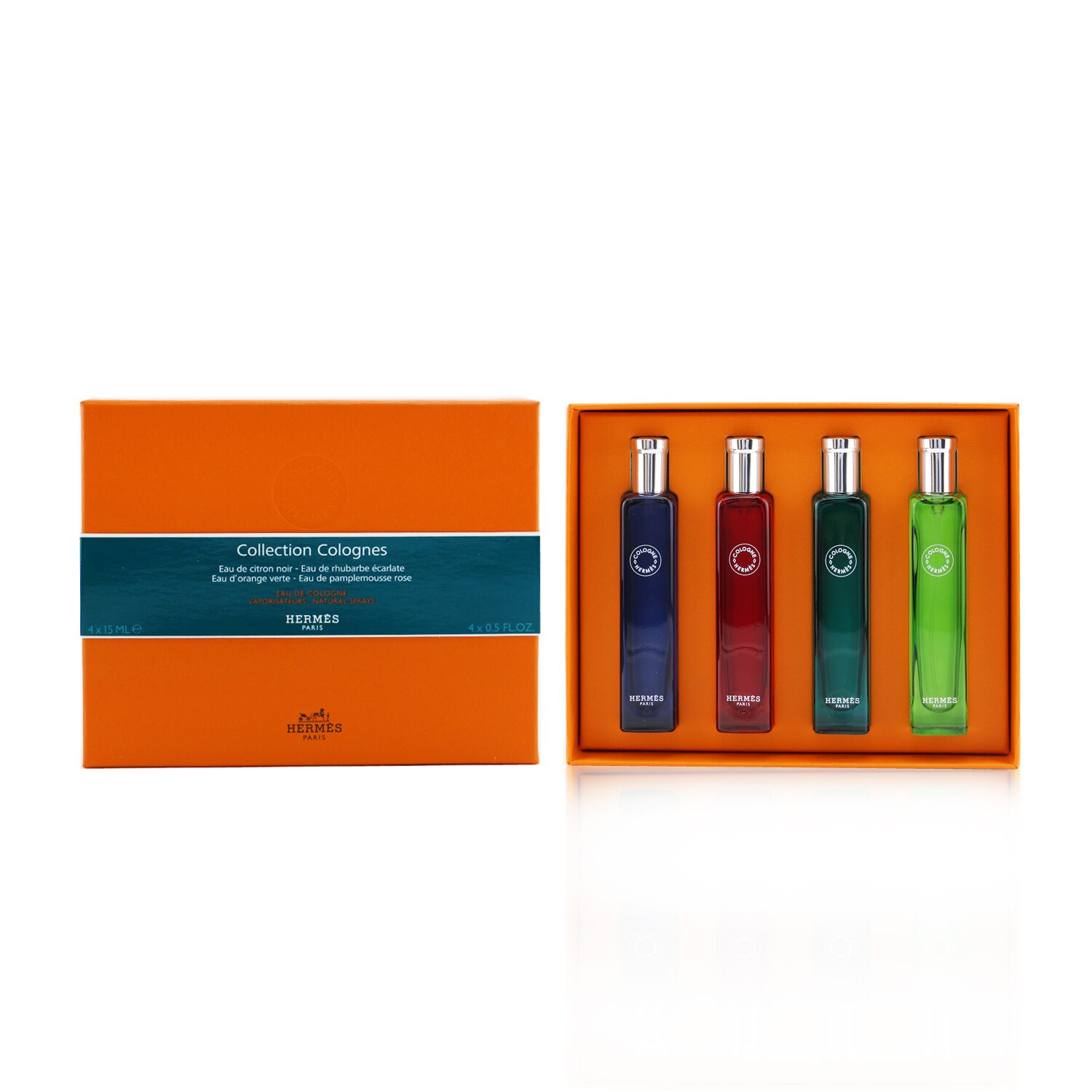 Hermès Colognes Collection Travel Set: Eau D'Orange Verte, Eau De ...