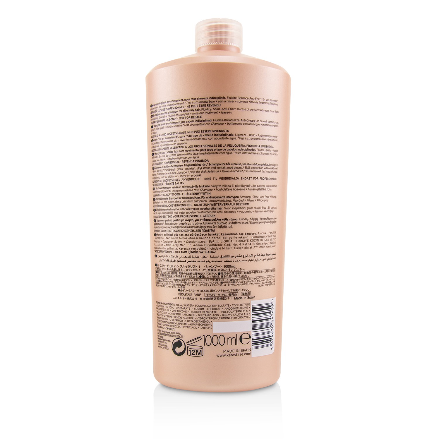 Kerastase Discipline Bain Fluidealiste Smooth-in-Motion Shampoo - 34 oz bottle