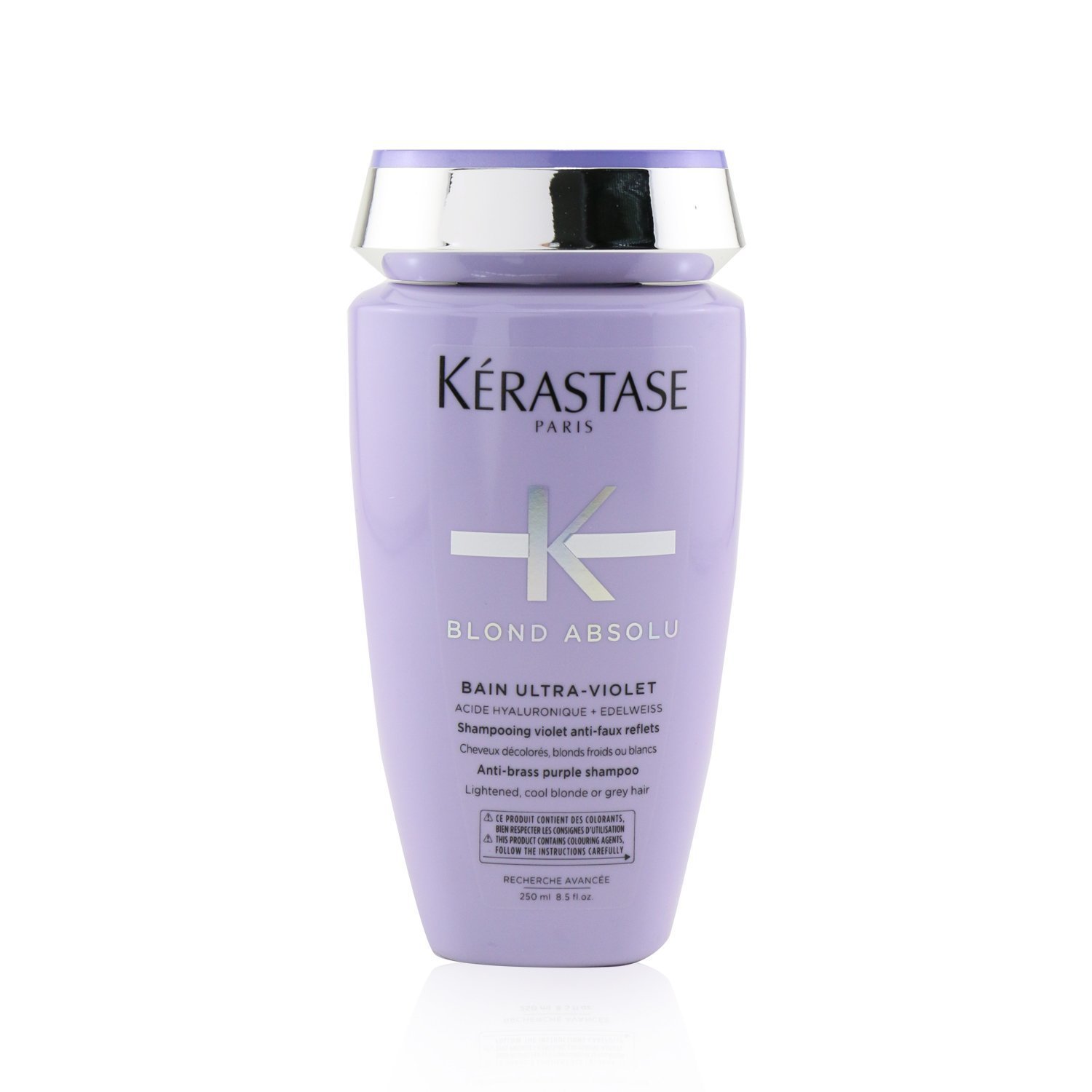 sundhed medley Framework Kerastase Blond Absolu Bain Ultra-Violet Anti-Brass Purple Shampoo  (Lightened, Cool Blonde or Grey Hair) 250ml/8.5oz | KOODING