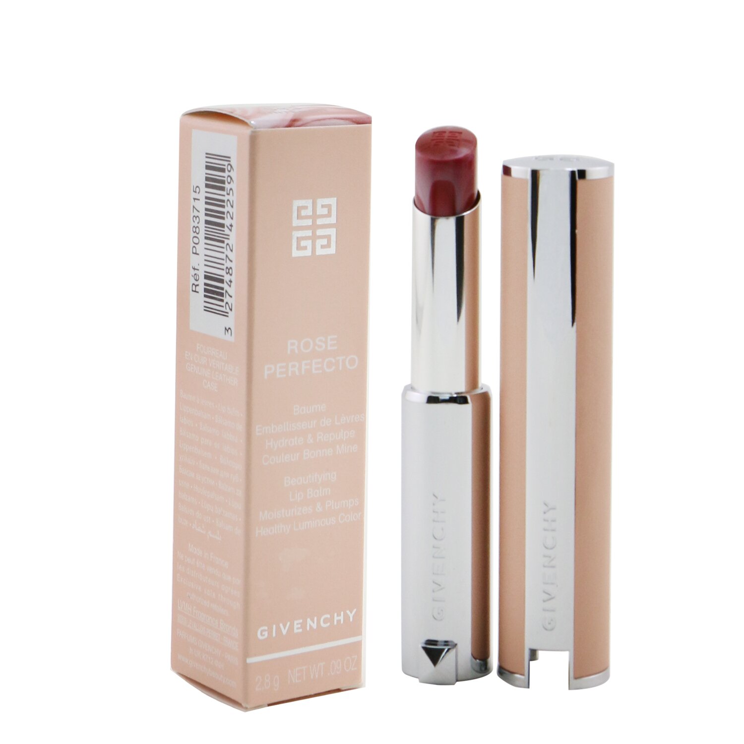 Givenchy Rose Perfecto Beautifying Lip Balm 333 L'interdit (Iconic
