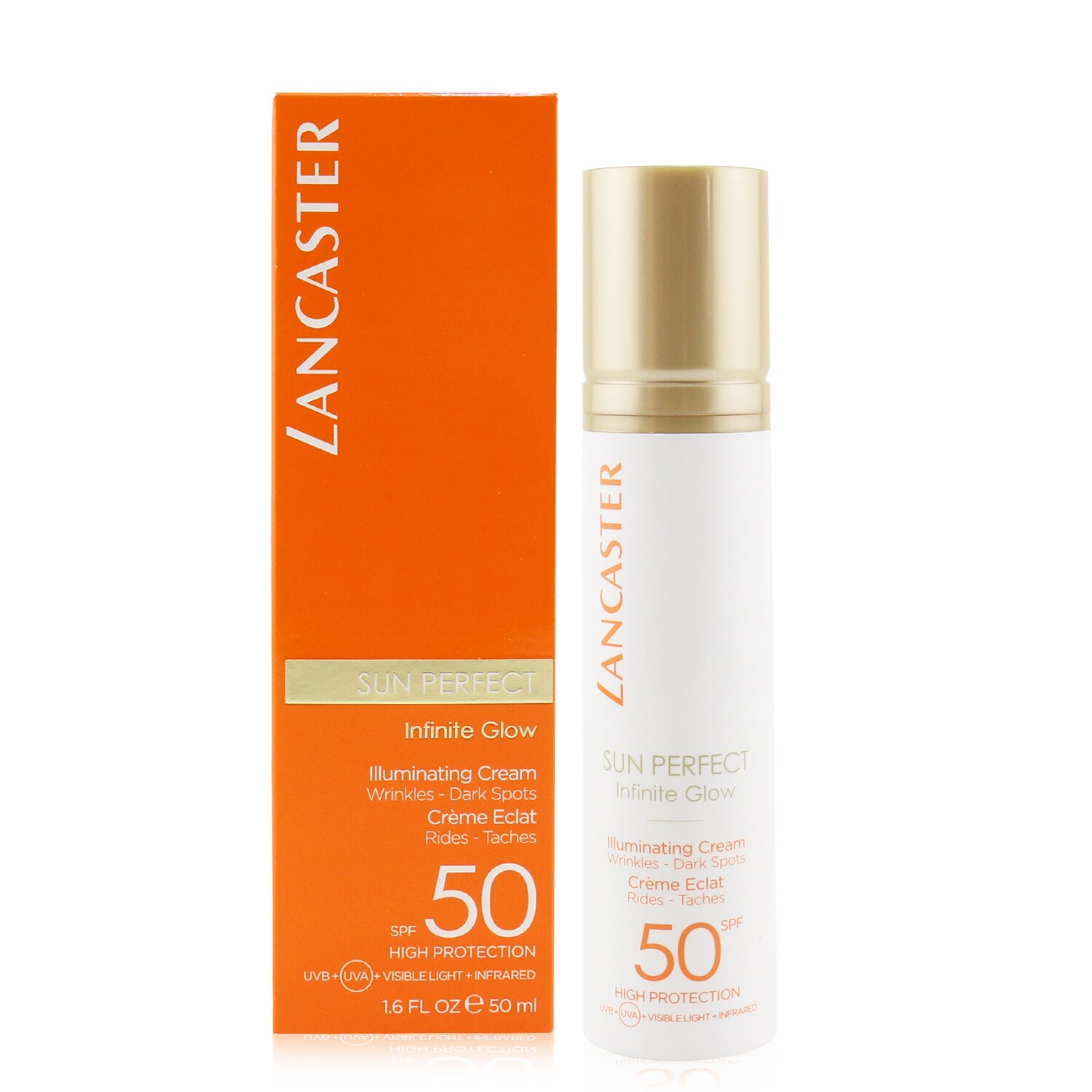 Lancaster Sun Perfect Infinite Glow Illuminating Cream SPF 50 | KOODING