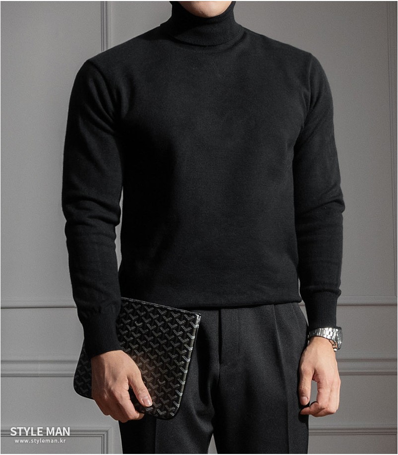 STYLEMAN Leonardo Turtleneck Knit, Turtlenecks & Mock Necks for Men