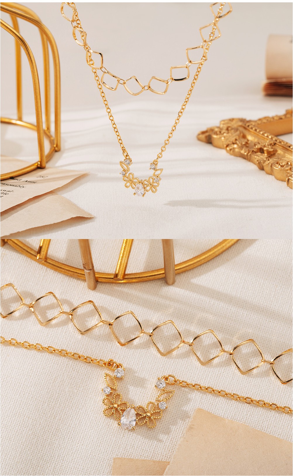 SOO & SOO Panini Lines Choker | Necklaces for Women | KOODING