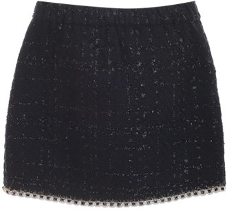 fiona Shy Tweed Twinkle Jacket Skirt Set | 2-Piece for Women | KOODING