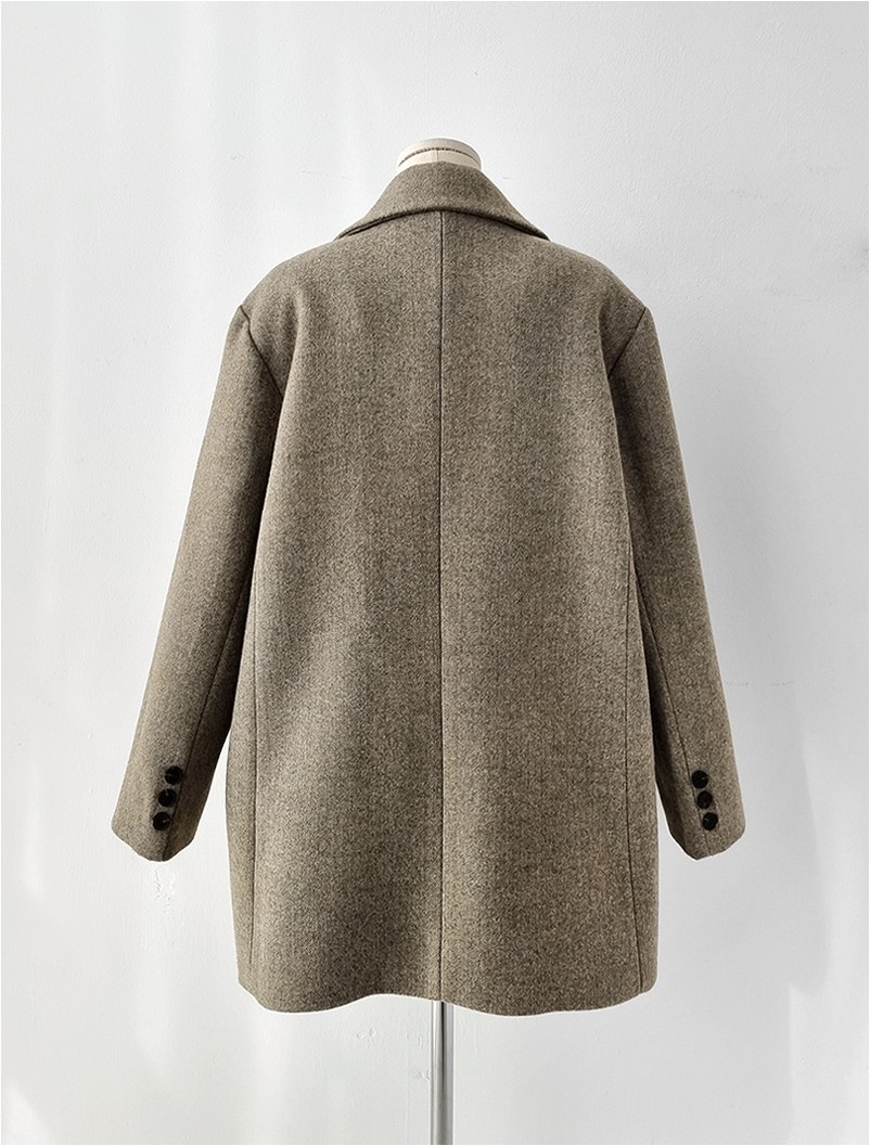 JStyle Eddie Tailored Wool Single Jacket | Jackets for Women | KOODING