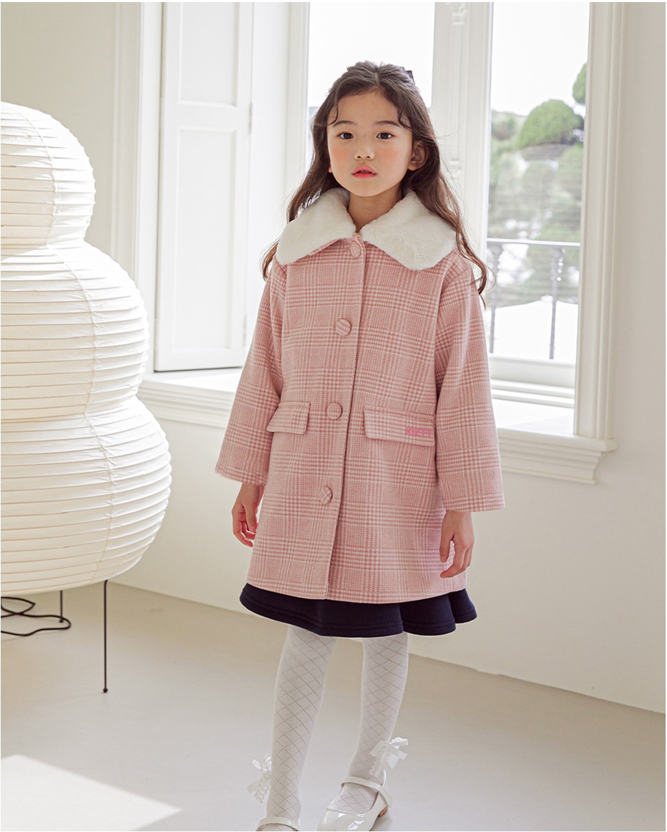 KizK Monday Check Coat | | KOODING