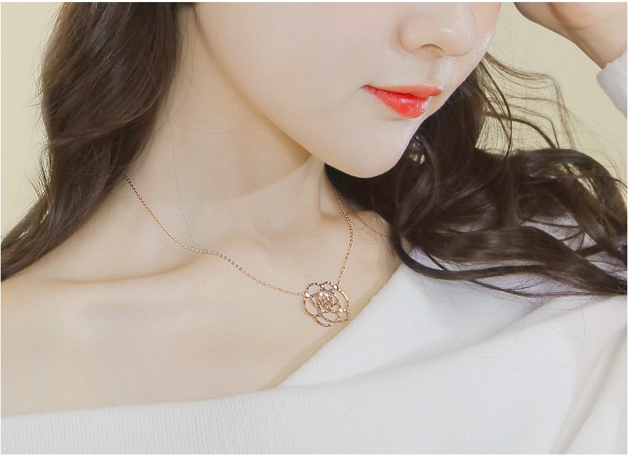 Soo And Soo Rose Cue 14k 18k Necklace Necklaces For Women Kooding