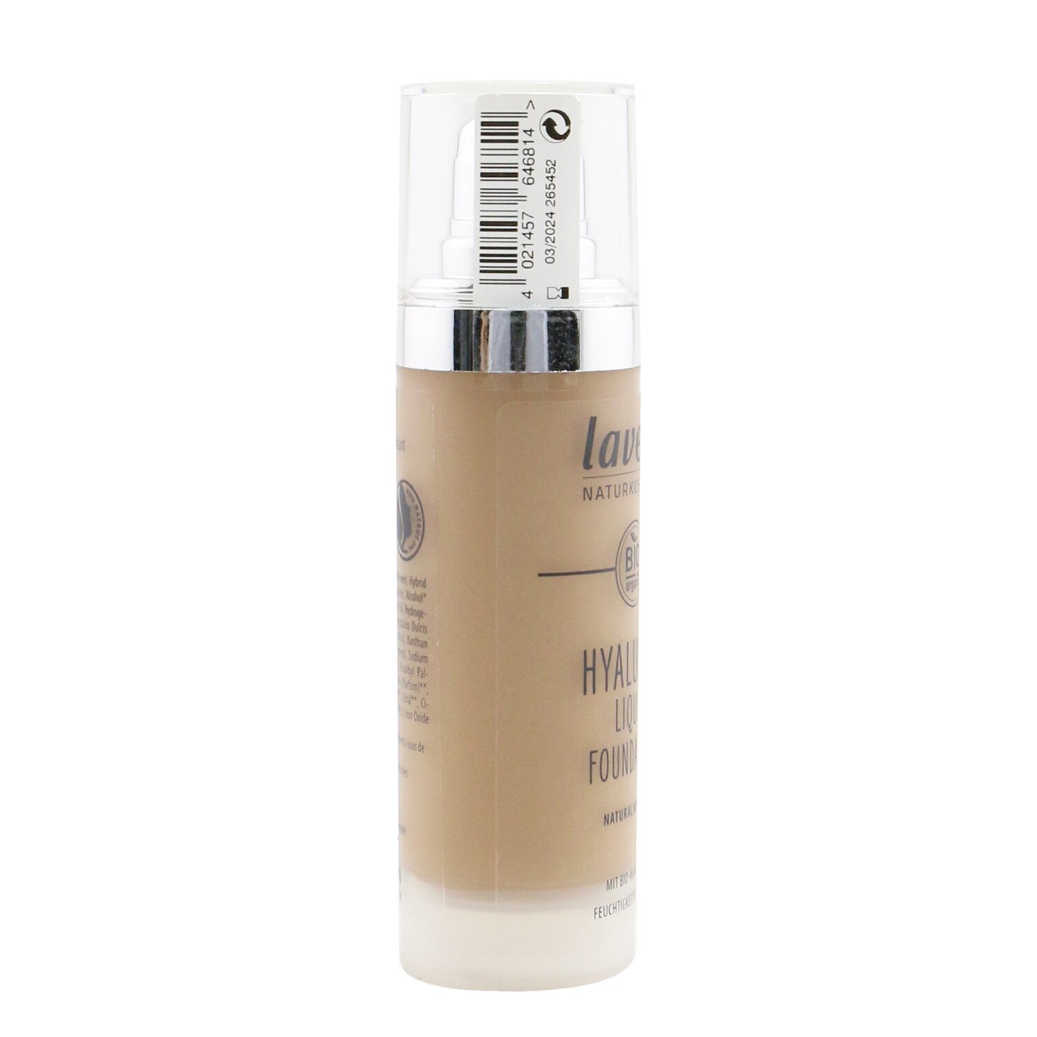 Lavera Hyaluron Liquid Foundation - Natural Beige 05 - Beauty Naturals