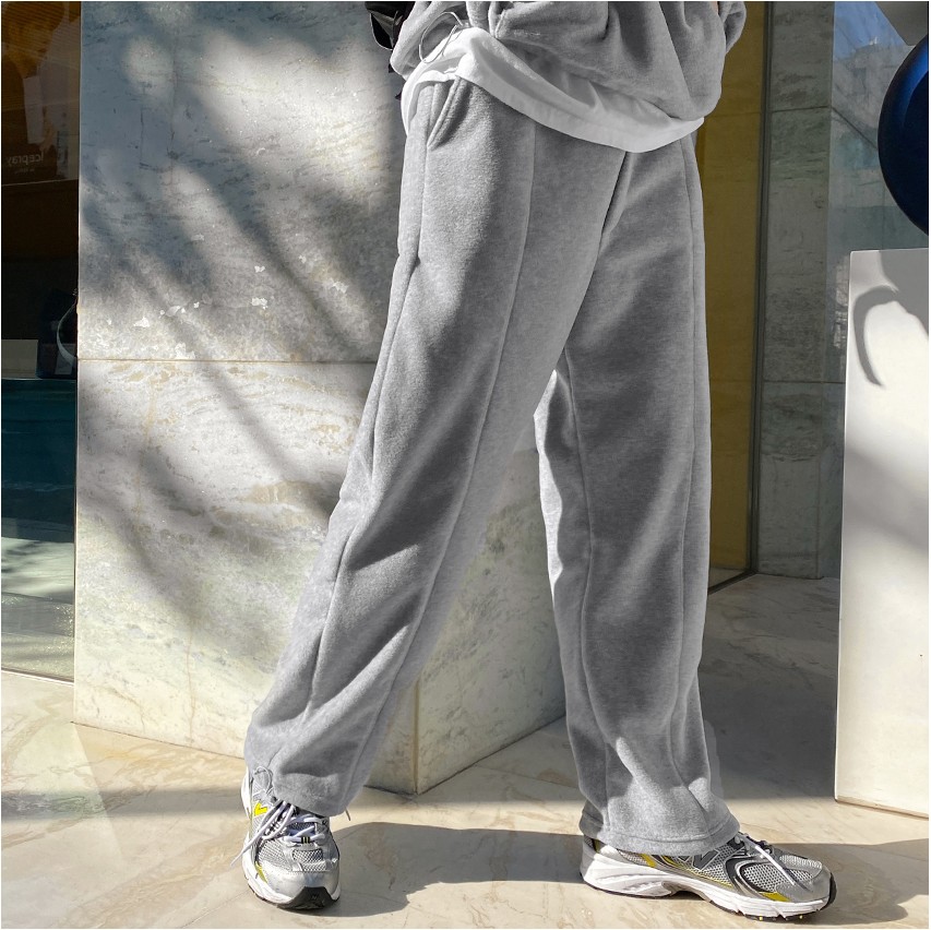 Cord Fleece Track Pants - Burgundy – Feature