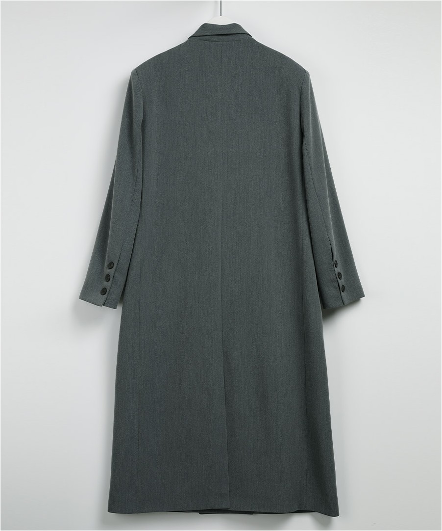 TWEE Rogan Double Long Jacket | Coats for Women | KOODING
