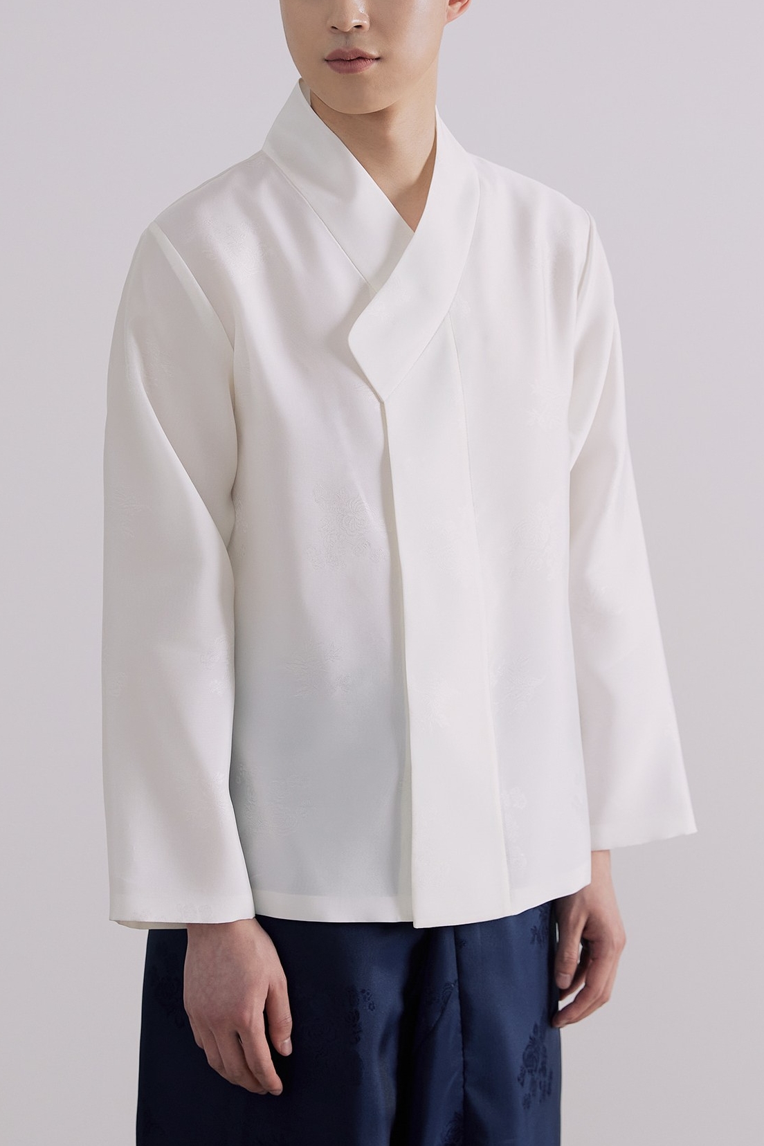 Handmade Modern Hanbok Cotton Shirt For Men | Men's Jeogori hotsell (SNM0030)