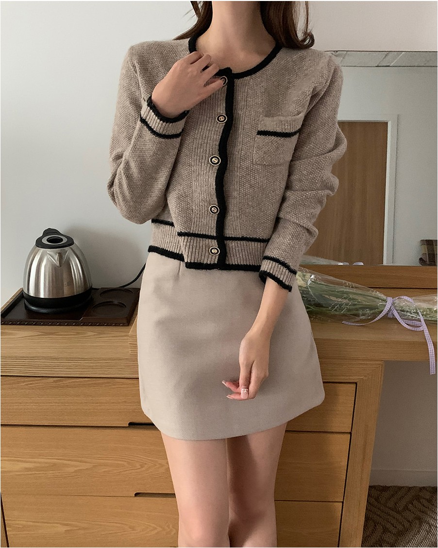 Benito Road Coloration Cardigan Cardigans for Women KOODING