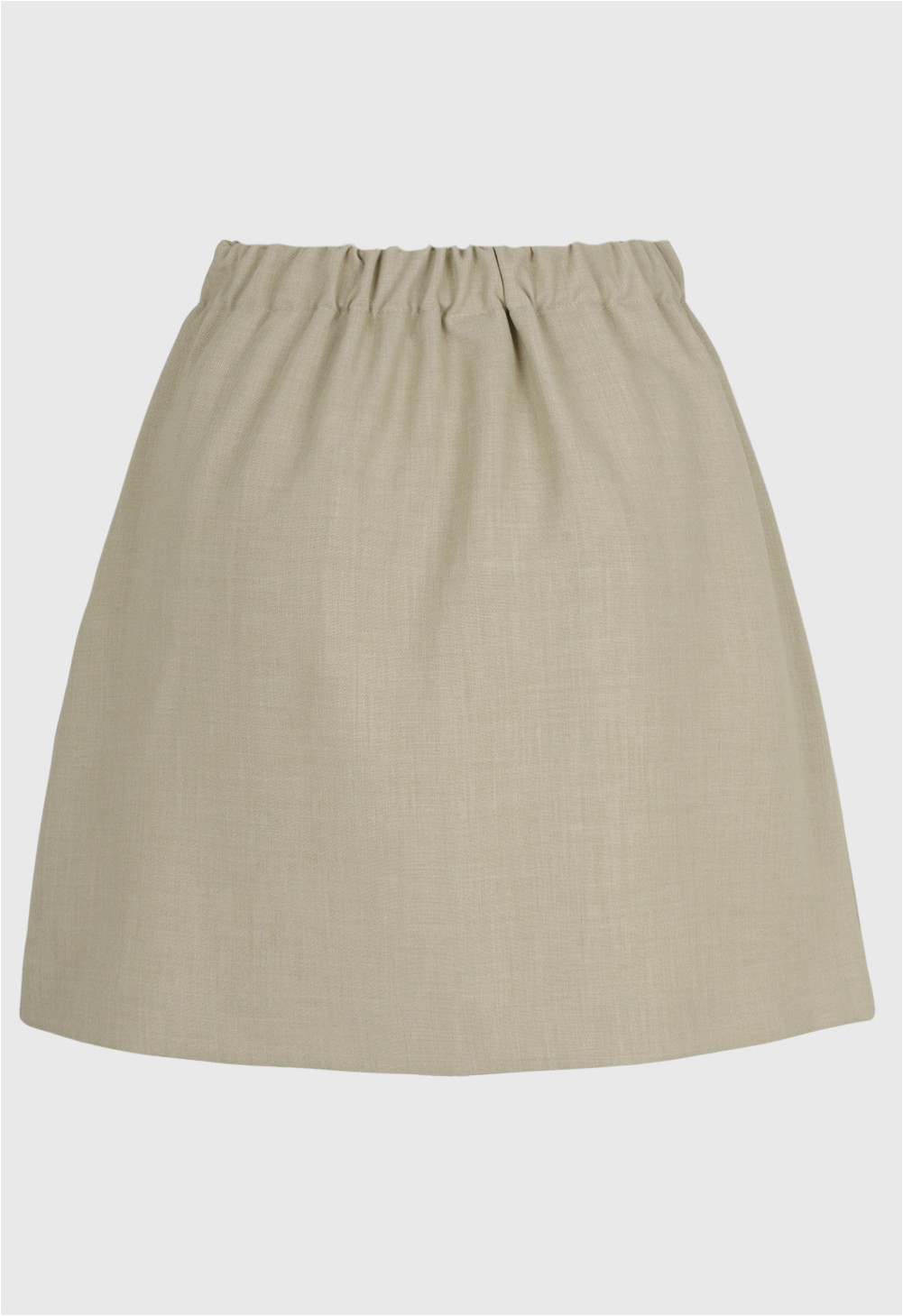 Benito Jenny Pleated Mini Skirt | Asymmetrical for Women | KOODING