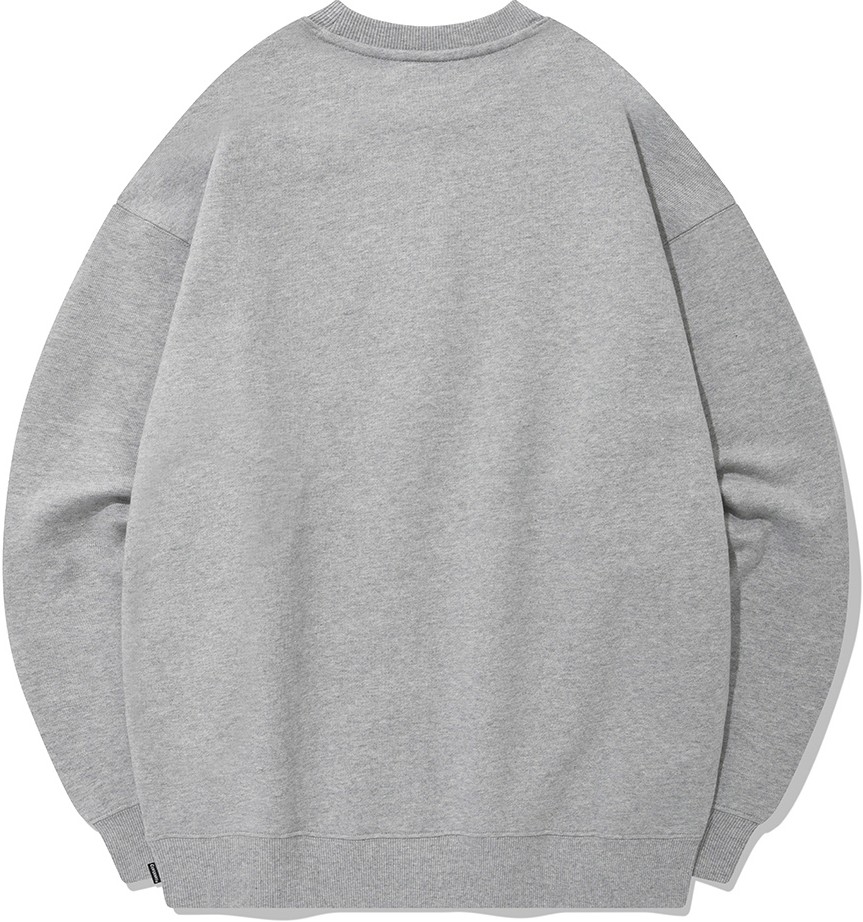 Covernat Unisex C Logo Sweatshirt Melange Gray | Sweatshirts