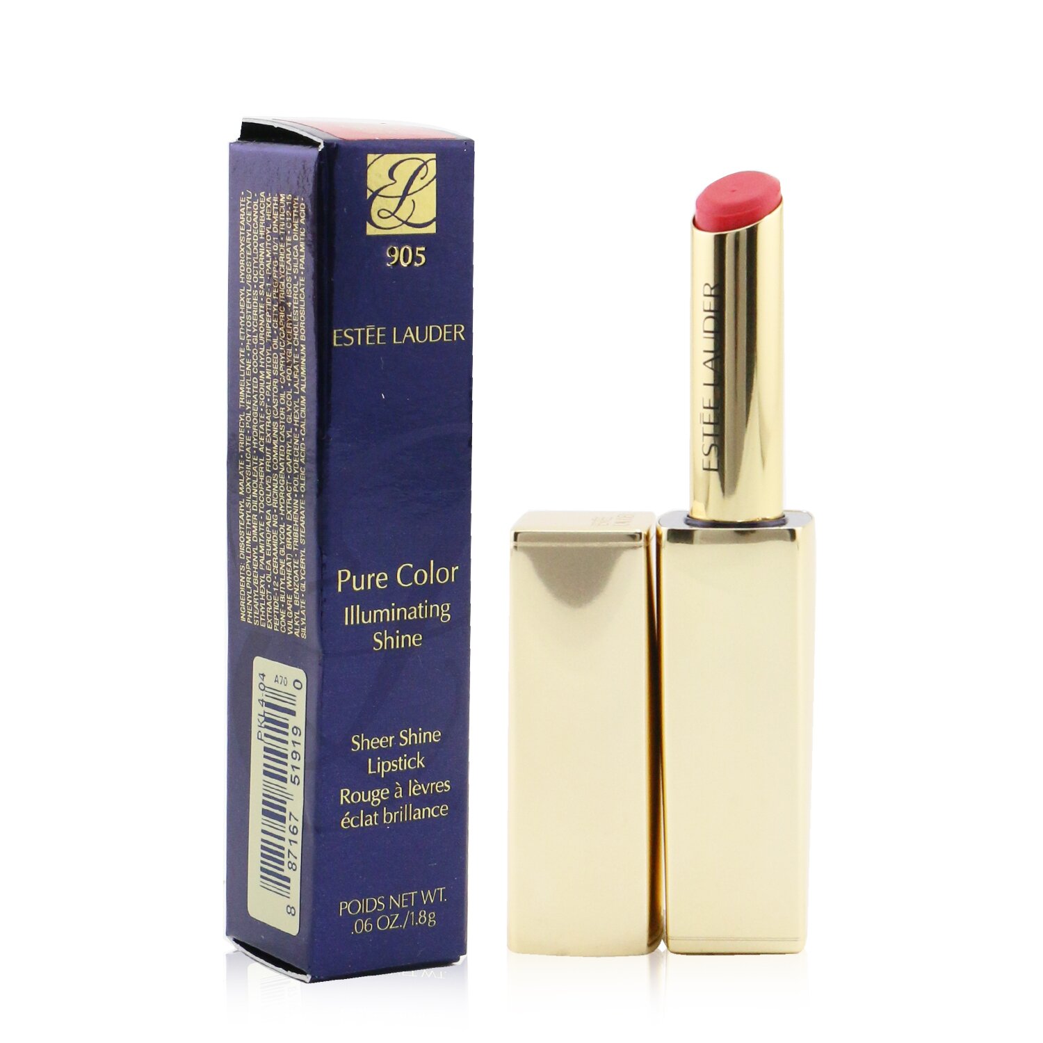 Estée Lauder Pure Color Illuminating Shine Sheer Shine Lipstick 905
