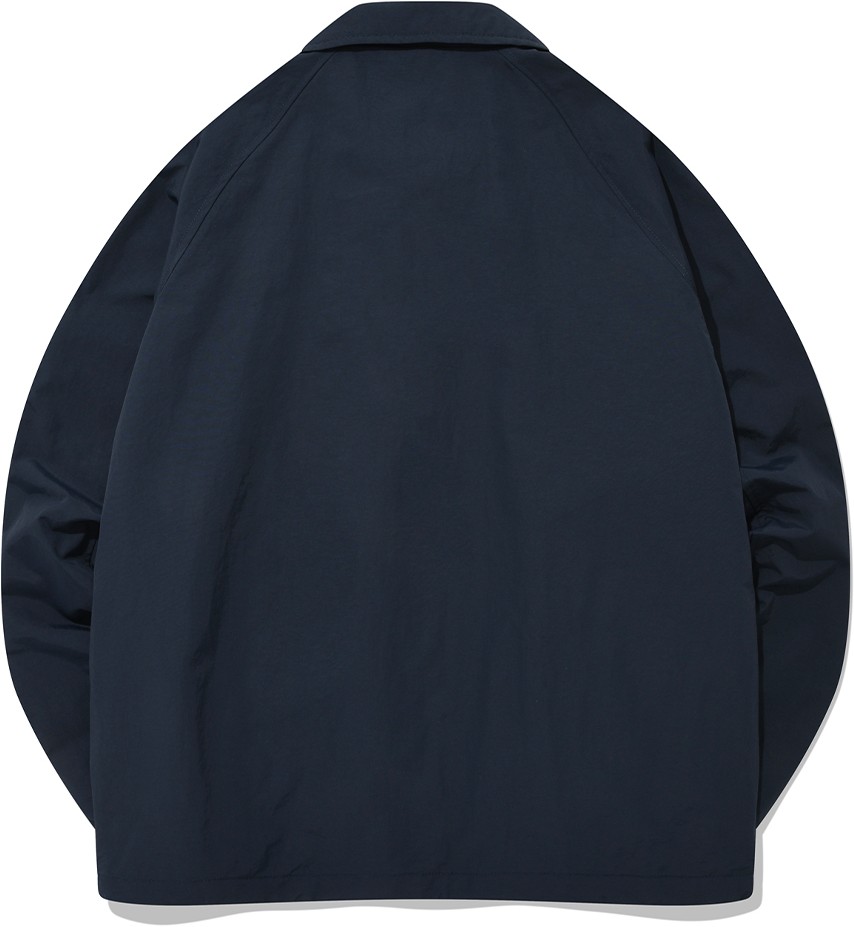 Covernat Unisex Arch Logo Coach Jacket Navy | Jackets for Women