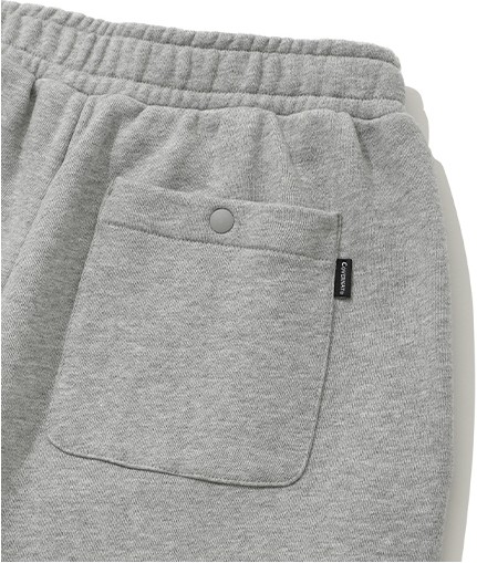 Covernat Unisex Arch Logo Sweat Jogger Pants Melange Gray