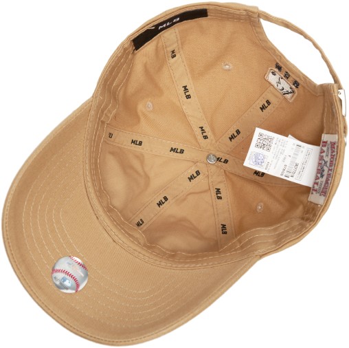 10.0% OFF on MLB CURVED CAP 3ACP7701N 07BGS LOS ANGELES DODGERS BEIGE