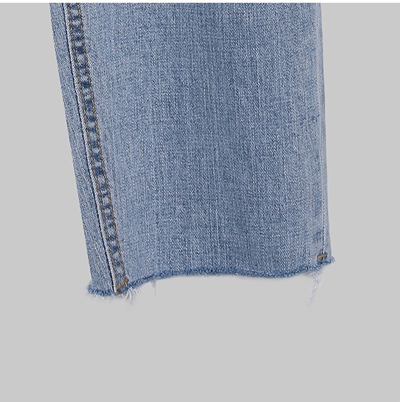 TIAG Basic Distressed Cutting Jeans | Straight for Men | KOODING