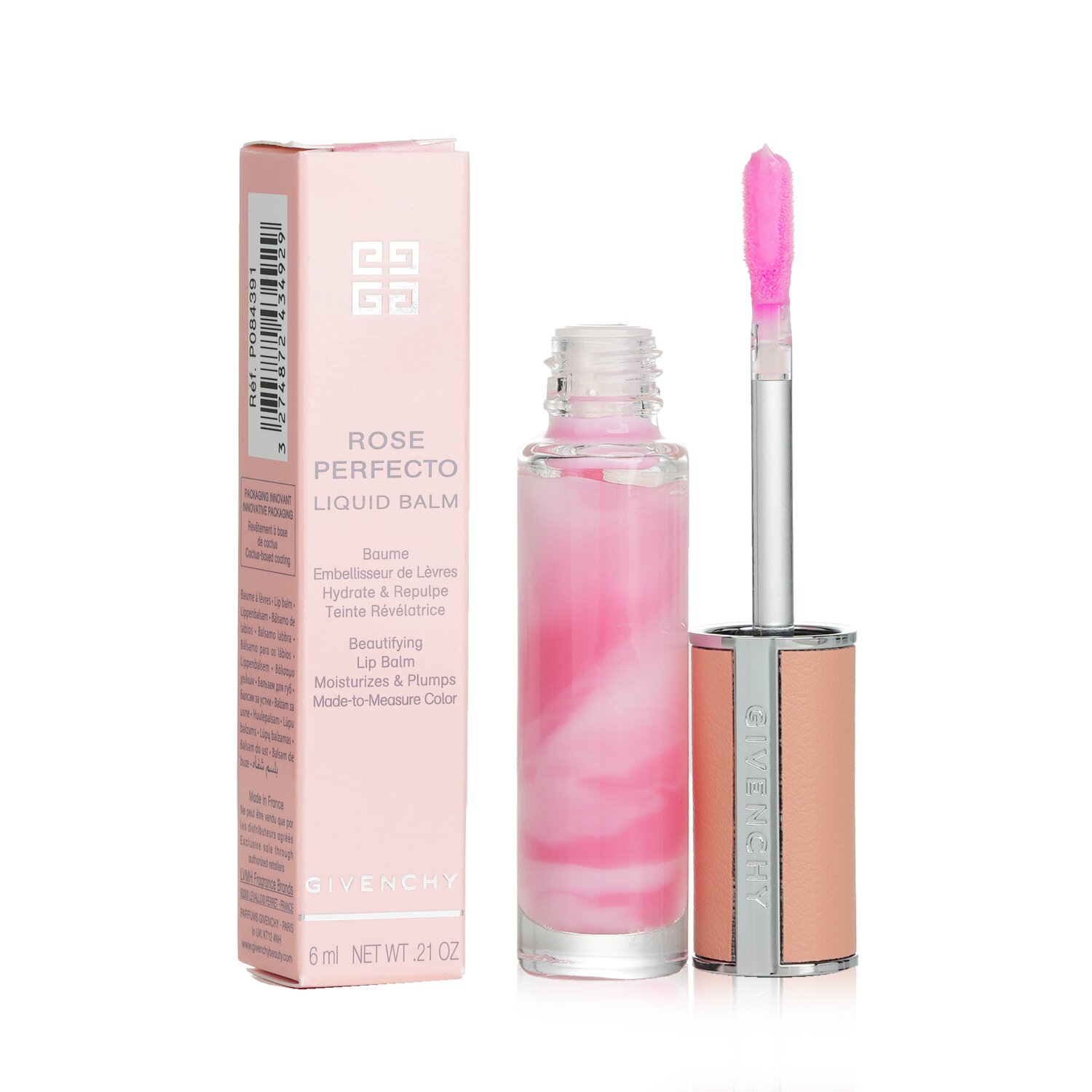 Givenchy Rose Perfecto Liquid Lip Balm 001 Pink Irresistible KOODING